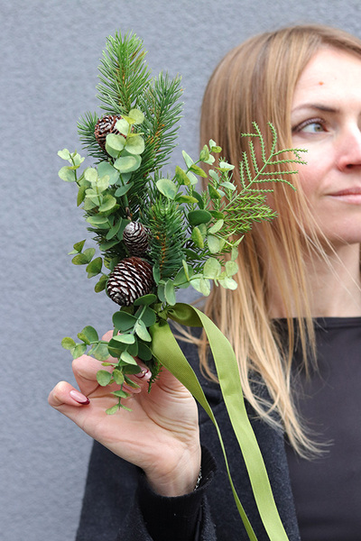 Podłaźniczka, dekoracja na czubek na choinkę