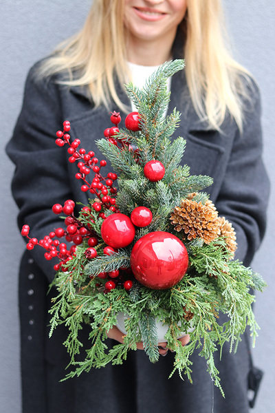 Choinka Winter Gold, realistyczna choinka świąteczna