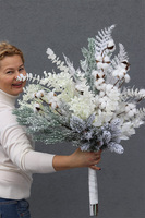 Moko Winter, elegancki zimowy bukiet, największy rozmiar XL, dł.90cm