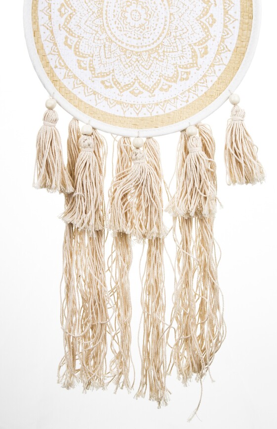 dekoracja ścienna Makrama / Łapacz Snów B, wym.65x25cm