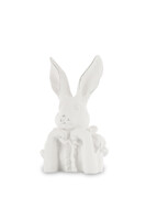 Pani Zając A, figurka zajączek wielkanocny, czarny