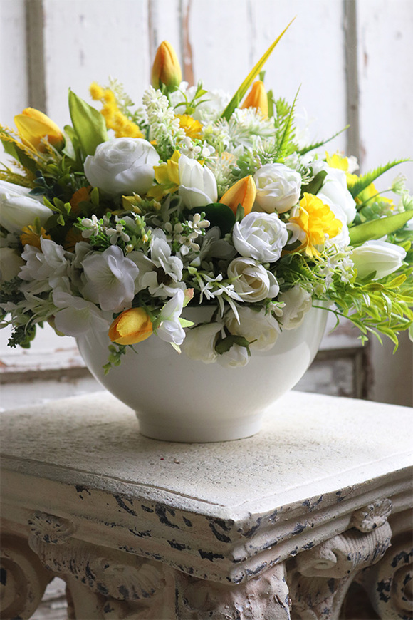 Amira Premium, wiosenna dekoracja kwiatowa, wym.28x40cm