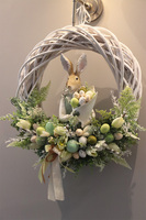 uroczy wianek, Zając Wielkanocny XXL