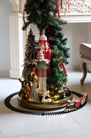 Christmas World, choinka z dekoracją LED i pociągiem