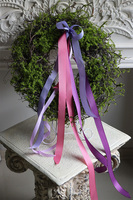 Mech Leśny, wysokiej jakości nowoczesny zielony wianek