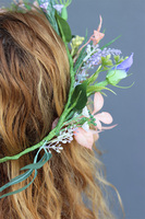 Felista 2, wianek na głowę z wrzosem