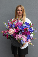 Fioletowe Wspomnienia 2, nowoczesna kompozycja nagrobna