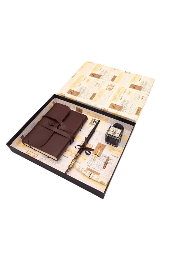  Kaligraf, zestaw do kaligrafii z notatnikiem