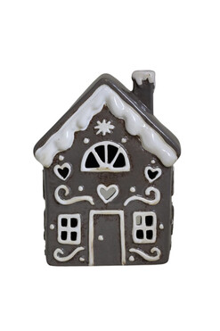 Piernikowo, domek ceramiczny lampion A, wys.25.5cm