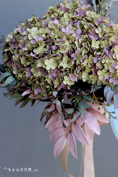 Mortario Hydrangea, bukiet nagrobny do wazonu
