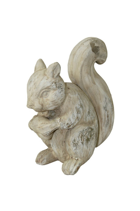 figurka ceramiczna Wiewiórka, wym.16.5x7.5x15cm