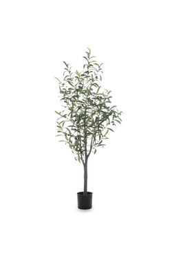 Drzewko Oliwne / Oliwka, sztuczne drzewko w osłonce / donicy, wym.120x50x50cm