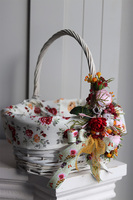 Lulana, dekorowany koszyczek wielkanocny, wys.30cm