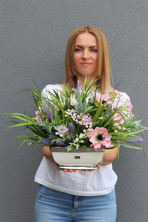 Meadow, komplet dekoracji nagrobnych