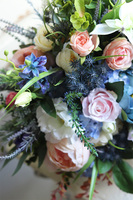 Mariwilioza, kompozycja kwiatowa pod ścianę, wym.42x59cm