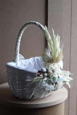 Bohonia, dekorowany koszyczek wielkanocny, wys.31cm 