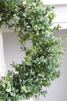 zielony wianek bukszpanowy Herda