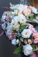 Belladonna, asymetryczny wianek do powieszenia