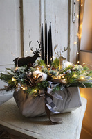 Marmurowe Święta, stroik adwentowy