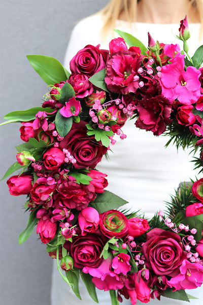 Fuksjata, wianek dekoracyjny