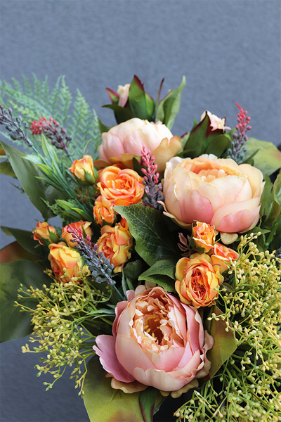 Miju, elegancki bukiet nagrobny, wys.57cm 