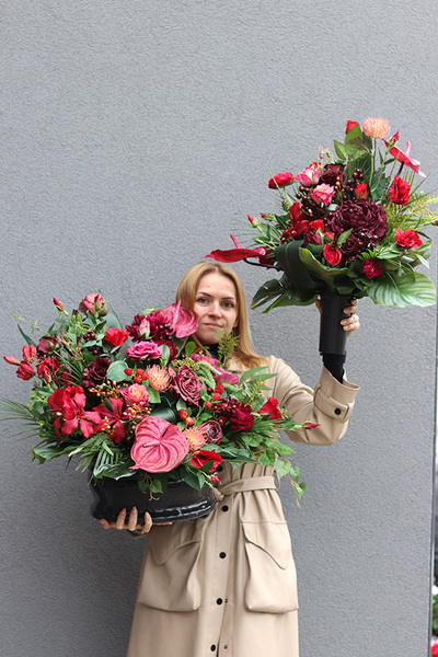 Heliona, komplet dekoracji nagrobnych