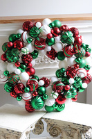 wianek bożonarodzeniowy Bombki	