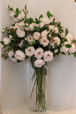 Roses Secret of Flowers, bukiet kwiatów do wazonu, wys.75cm