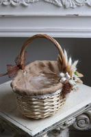 Boryna, dekorowany koszyczek wielkanocny