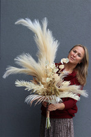 Rewia Natural Big, bukiet dekoracyjny do wazonu