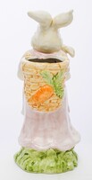 OD RĘKI figurka wielkanocna, Królik z koszyczkiem B, wys.30cm