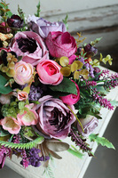 bukiet kwiatowy do ręki, Grefiano, dł.30cm 