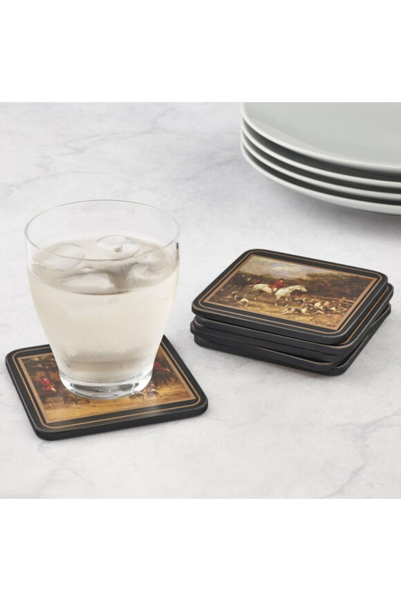 Tally Ho podkładki korkowe małe sześć sztuk	