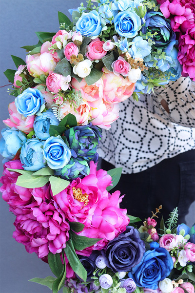 Caryca Big, duży dekoracyjny wianek