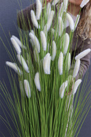 Trawa Pustynna Black&Gold, sztuczne trawy w donicy metalowej