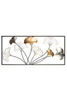 złoty decor ścienny z miłorzębem	