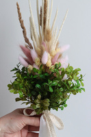 Easter, komplet dekoracji wielkanocnych. koszyczek & palemka, wys.26/48cm