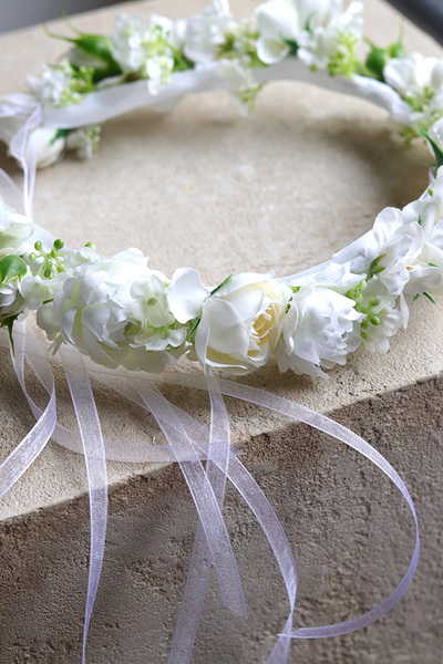 Roseni, komunijny wianek na głowę