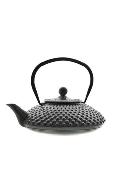 Awaji Glam, żeliwny imbryk do herbaty, szary, poj.1.25l