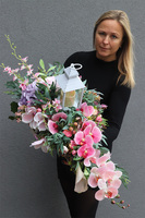 Amalanti, komplet dekoracji nagrobnych, bukiet + kompozycja