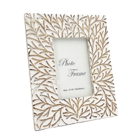 ramka na zdjęcie z drewna mangowego Trees 10x15cm