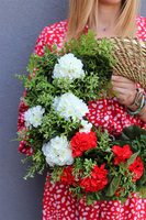 Witaj Polsko, wianek patriotyczny na drzwi