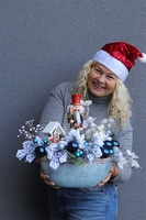 Nuts 2, świąteczny stroik z dziadkiem w naczyniu