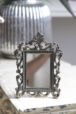 Preccola S, eleganckie lustro stojące, wym.16x12cm 