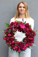 Fuksjata, wianek dekoracyjny