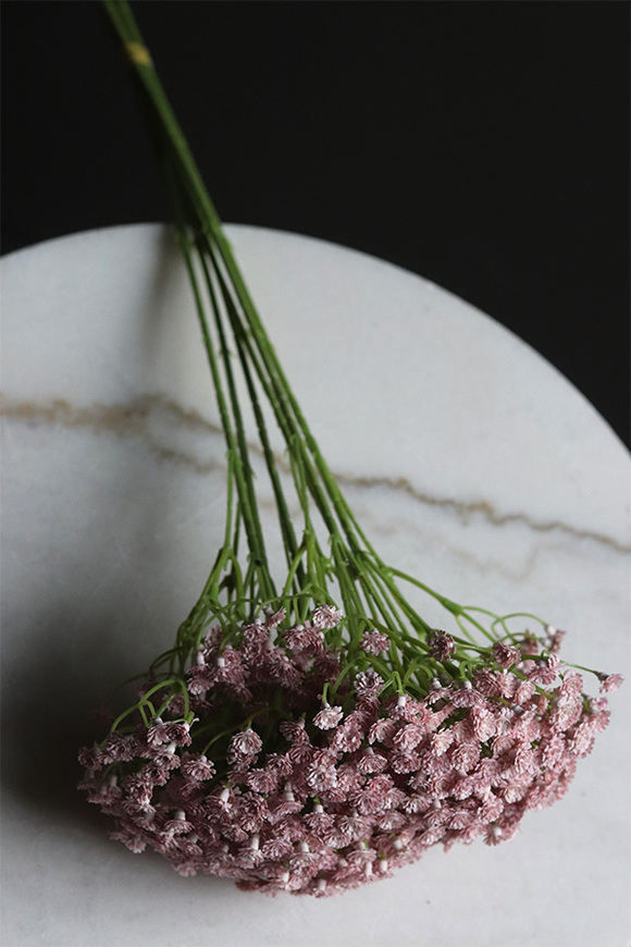 Gipsówka Różowa, gałązka sztucznych kwiatów