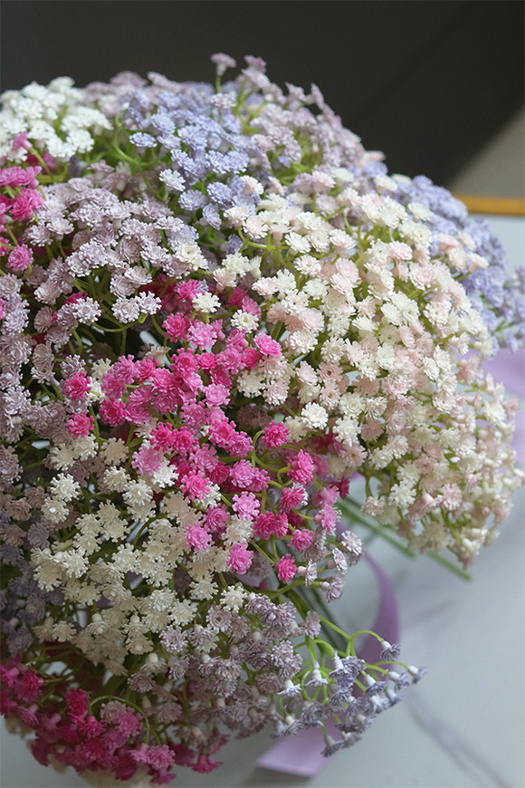 Kaszka Pastella, bukiet kwiatów