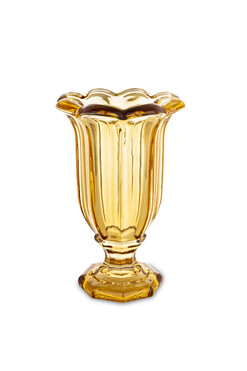 Ambra B, szklany wazon puchar, wym.27.5x17cm