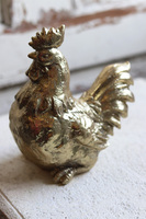 figurka złota, Kurka Wielkanocna B, wys.19x10.5x17cm 