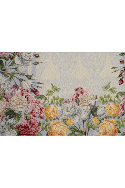 Kolorowe Piwonie, obrus gobelinowy